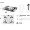 DJI Mini 4 pro fly more combo plus 4k