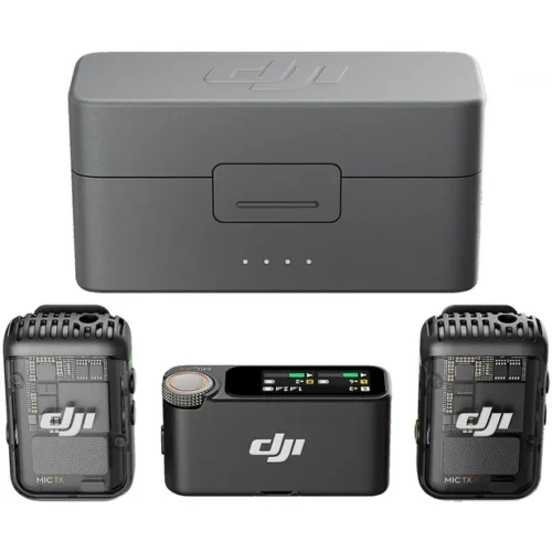 DJI Mic (2TX + 1RX + Charging case) (FCC)